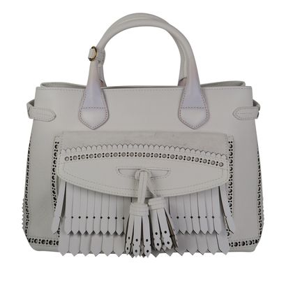 Medium Brogue Banner Tote, front view
